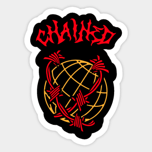 Chained Sticker